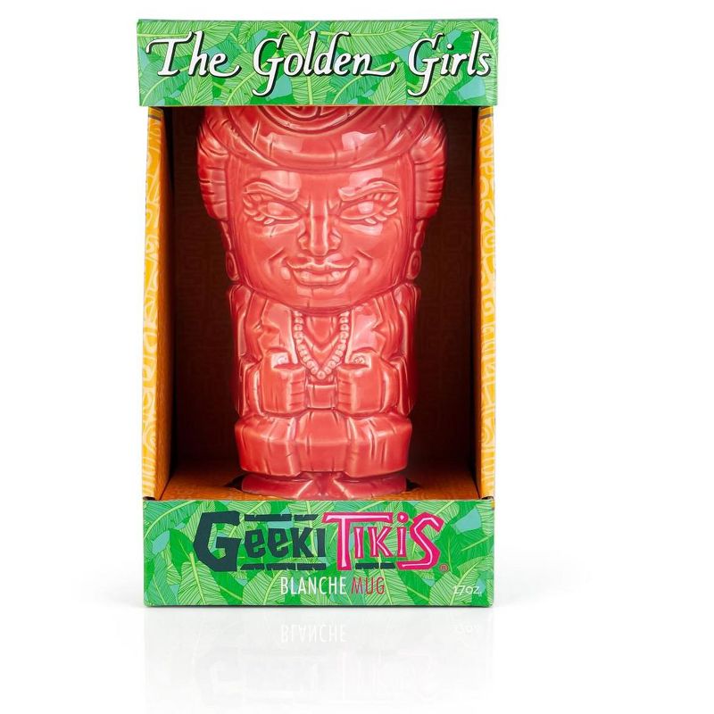 Beeline Creative Geeki Tikis The Golden Girls Blanche Ceramic Tiki Style Mug | Holds 17 Ounces, 4 of 7