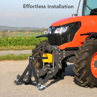 3 Point Hitch 2¡± Receiver Quick Hitch Compatible,3 Pt Quick Hitch Farm Equipment and Subcompact Trailer Hitch for Tractor