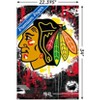 Trends International NHL Chicago Blackhawks - Maximalist Logo 23 Unframed Wall Poster Prints - 3 of 4