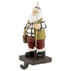 Northlight 8.5" Rustic Fisherman Santa Christmas Stocking Holder - 3 of 4