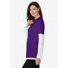Woman Within Plus Size Layered-Look Crewneck Tee - 4 of 4