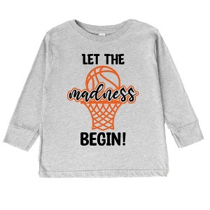 The Juniper Shop Basketball Madness Hoop Youth Long Sleeve Tee - 1 of 3