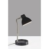 Adesso Slender Desk Lamp: Energy-Efficient 4W LED, Adjustable Gooseneck, ETL Listed, Modern Style - image 3 of 4