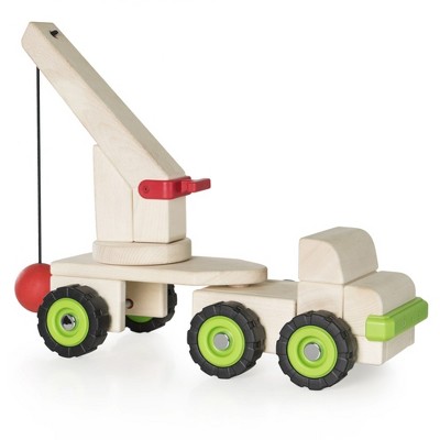 Guidecraft Block Science Big Wrecking Ball Truck