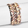 Mixed Cubed Beaded Bracelet Set 9pc - Universal Thread™ - 2 of 4