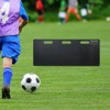 VEVOR Soccer Rebounder Board, 40"X16" Portable Soccer Wall with 2 Angles Rebound, Foldable HDPE Kickback Rebound Board, Soccer Training Equipment - 2 of 4
