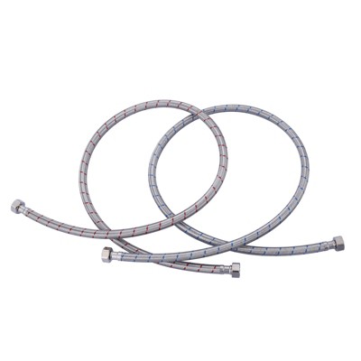WOWOW 1/2 in. Compression x 1/2 in. Compression x in. Braided nylon Faucet Connector