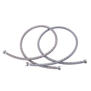 WOWOW 1/2 in. Compression x 1/2 in. Compression x in. Braided nylon Faucet Connector - 1 of 4