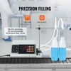 VEVOR Liquid Filling Machine, 30-4000ml Filling Capacity, Automatic Bottle Filler Machine Bottling Machine Digital Control for Milk, Water, Silver - 3 of 4
