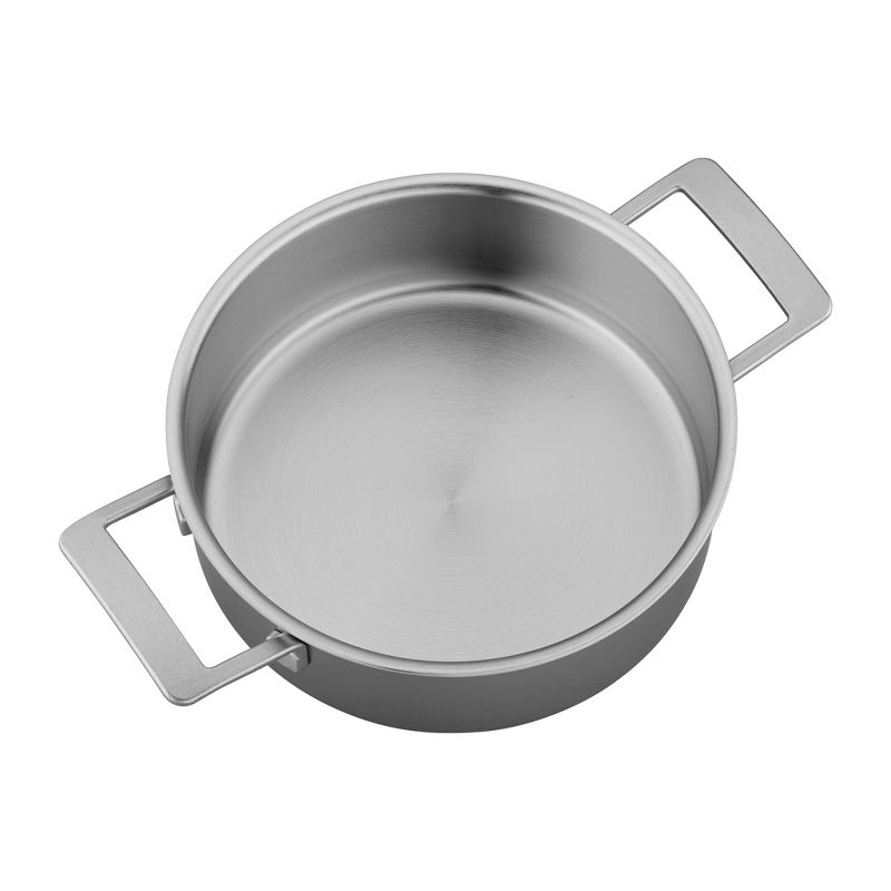 Demeyere Industry 5-Ply 4-qt Stainless Steel Deep Saute Pan, 2 of 8