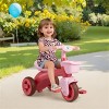 Angel Sar Toddler Tricycle for 3-5 Years, Stable Triangular Design with Front & Rear Baskets, Non-Slip Wheels, Elephant Theme Kids Trike - 2 of 4