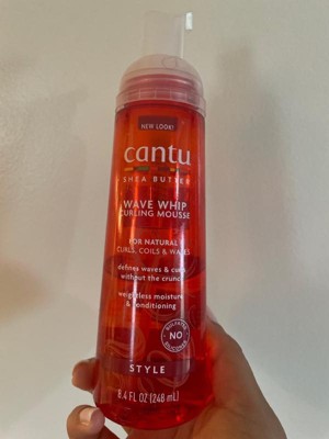 Cantu - Mousse onde e ricci per capelli naturali con burro di karité 248 ml