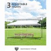 10x20 Pop Up Canopy - Easy Up Camping Tent with One Roller Bag, 3 Adjustable Height, 4 Weight Bags for Deck, Garden, Sports, Beach, Party - 4 of 4
