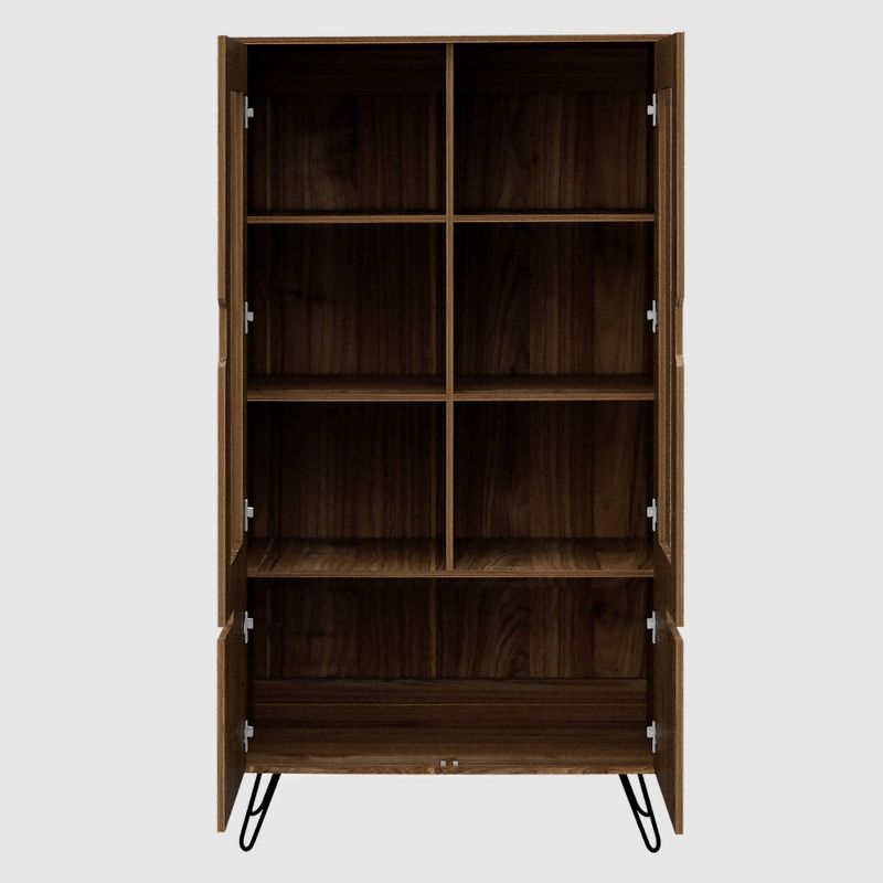 Aster Pantry Cabinet Mahogany - RST Brands, 5 of 8