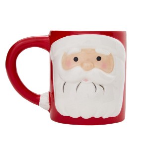 Ralme Santa Claus Mug for Kids or Adults - Large Ceramic Christmas Coffee or Hot Cocoa Mug, 15 oz. - 1 of 4