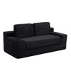 Racxily Corduroy Cloud Double Sofa, 2-in-1 Convertible Sofa Bed for Small Space & Apartment - 2 of 4
