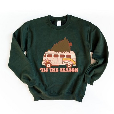 Simply Sage Market Women's Graphic Sweatshirt Hippie Tis The Season