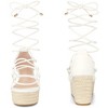 Perphy Women's Strappy Lace Up Platform Wedge Heel Sandals - 2 of 3