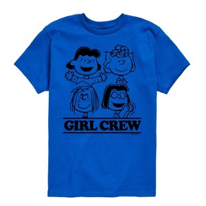 Boys' - Peanuts - Girl Crew Short Sleeve Graphic T-Shirt - 1 of 4