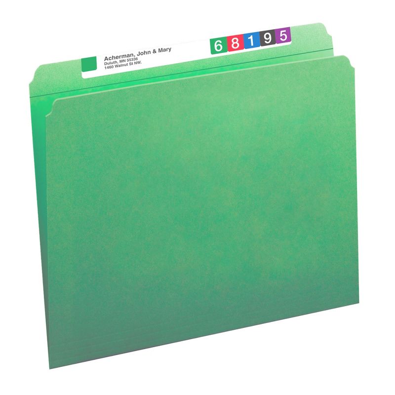 Smead File Folder, Straight Cut, Letter Size, 100 per Box, 3 of 9