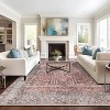 World Rug Gallery Vintage Distressed Bordered Machine Washable Area Rug - 2 of 4