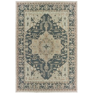 Oriental Weavers Latitude 001J3 Grey/ Gold Indoor/Outdoor Area Rug - 3'3" x 5' - 1 of 4