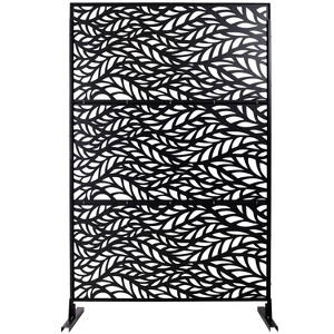 CAVINAS Matrix Metal Decorative Patio Screens, Outdoor & Indoor, Freestanding Decorative Privacy Screen for Deck Balcony Patio - 1 of 4