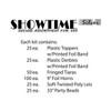 Beistle New Year Showtime Silver DeluxeAssortment Contains 225 items for your party of 100 guests Silver - 2 of 2