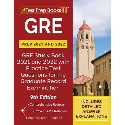 GRE Prep 2021 and 2022 - by  Tpb Publishing (Paperback)