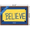 Trends International Ted Lasso - Believe Framed Wall Poster Prints - 3 of 4