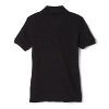 French Toast School Uniform Girls Short Sleeve Fitted Interlock Polo with Picot Collar (Feminine Fit) - 2 of 2