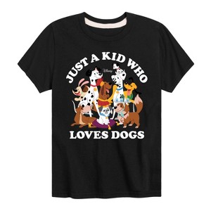 Boys' - Disney - Cats & Dogs Short Sleeve Graphic T-Shirt - 1 of 4