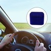 Unique Bargains Auto Car Trash Can Durable Car Door Trash Bin Blue 1 Pc 6.3" Length 2.8" Width 5.5" Height ABS Rhinestone - 2 of 4