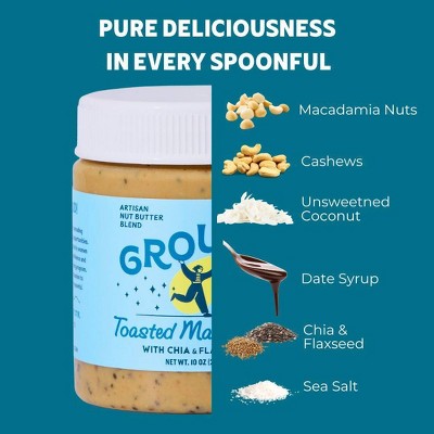 Ground Up Macadamia Nut Butter - 10oz