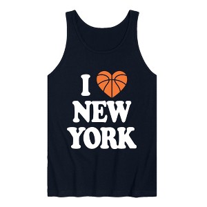 Men's - Instant Message - Love New York Basketball White Graphic