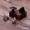 attop 10 Pack Oil Rubbed Bronze Cabinet Knobs, 1.3 Inch(32mm) Kitchen Cabinet Hardware Square Knobs for Cupboard and Drawer - 2 of 3
