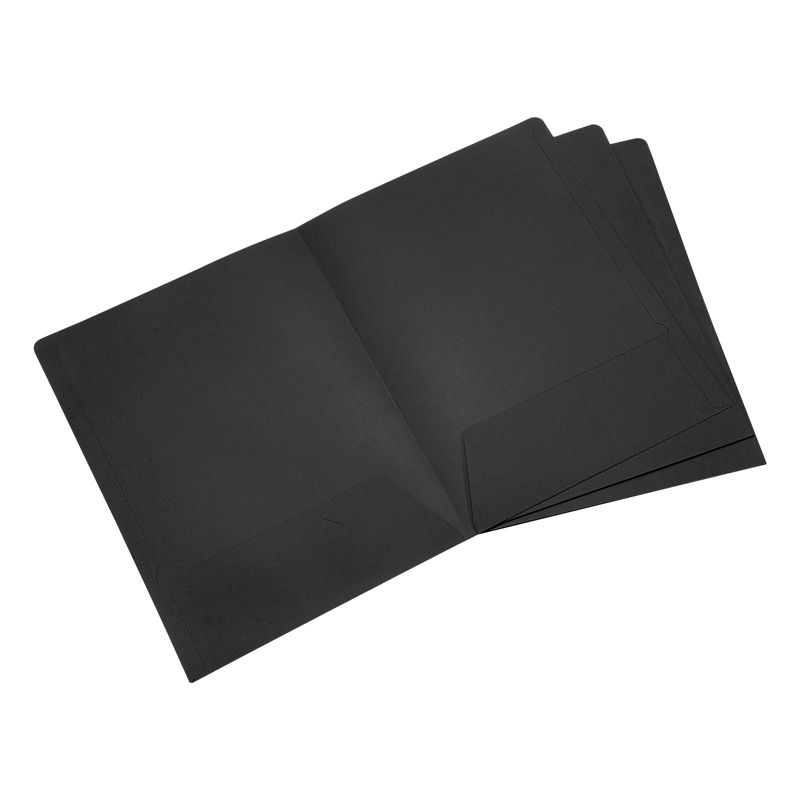 Unique Bargains Two-Pocket Folders Letter Files Portfolio Storage Organizer Folder for Office Business, 1 of 6