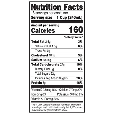 Hiland 1% Chocolate Milk - 128 fl oz