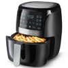 Gourmia 5qt 12-Function Guided Cook Digital Air Fryer - Black - image 4 of 4
