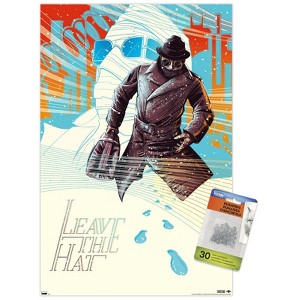 Trends International The Invisible Man - Leave The Hat by César Moreno Unframed Wall Poster Prints - 1 of 4