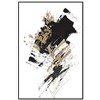 Whiteline Modern Living Nina 48"x32" Canvas Wall Art, Black PS Frame - 2 of 2