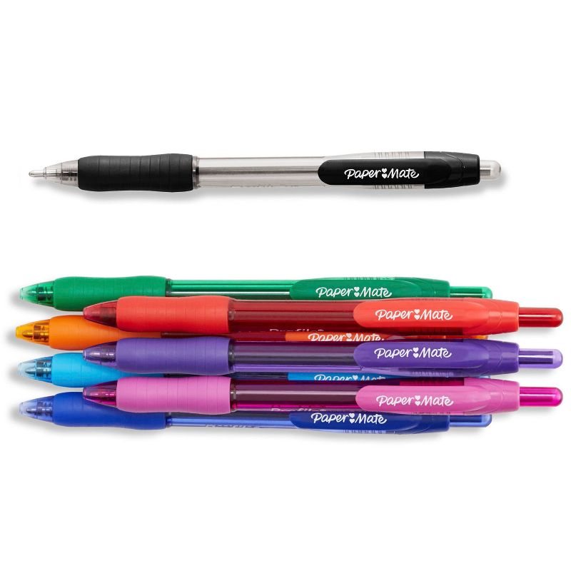 Paper Mate Profile 8pk Ballpoint Pens 1.4mm Bold Tip Multicolored, 3 of 10