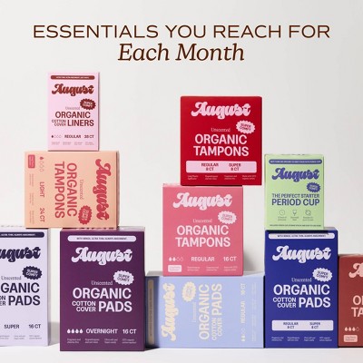 Its August Organic Super Tampons - 16ct