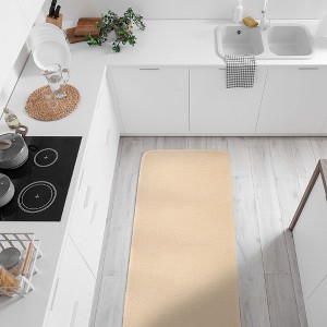 SussexHome Indoor Non Skid Cotton Washable Kitchen Runner Rug - 20" x 59" - 1 of 4