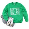 Simply Sage Market Women's Graphic Sweatshirt Baseball Game Day Stacked - 3 of 4