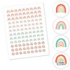 Big Dot of Happiness Hello Rainbow - Boho Baby Shower and Birthday Party Round Candy Sticker Favors - Labels Fits Chocolate Candy (1 sheet of 108) - 2 of 4