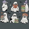 Rerun Island Women Learned Ghosts Short Sleeve Graphic Cotton T-Shirt - 2 of 4