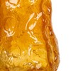 Storied Home Organically Shaped Glass Vase or Candle Holder, Orange - 4 of 4