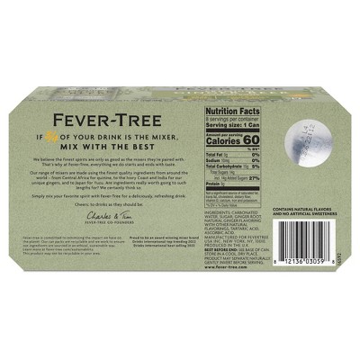 Fever-Tree Ginger Beer- 8pk/150ml Cans