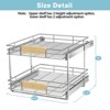 LOVMOR Pull Out Cabinet Organizer with Wooden Handle - 3 of 4